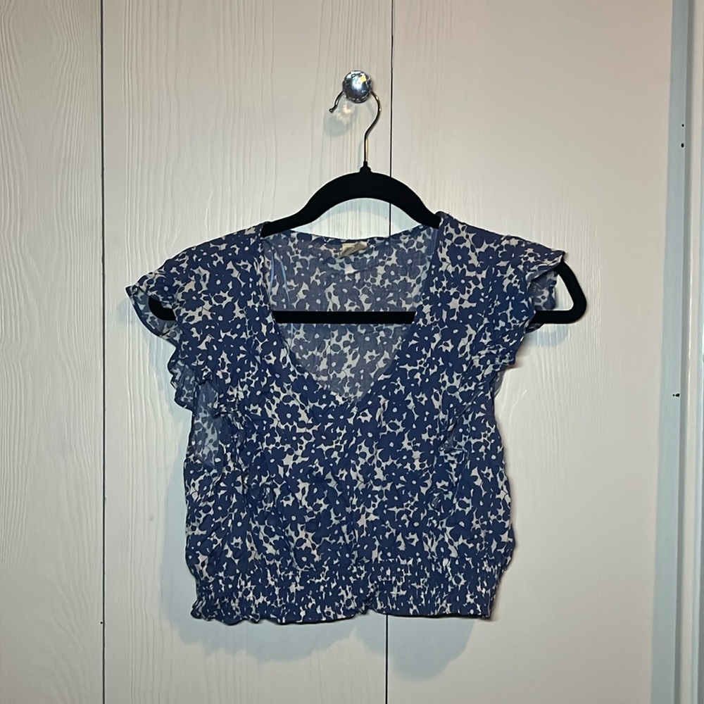 Floral crop top